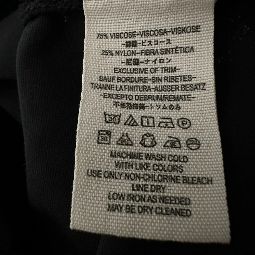 Free People Black Velvet Floral Mini Dress Size 0 - Picture 13 of 14